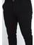Bel Lastikli Kendinden Desenli Gabardin Pantolon P-00012264 4