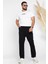 Erkek Kemerli Keten Jogger Pantolon P-00012624 2