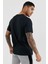Air Jordan Large Print T-Shirt Erkek Siyah Spor Tişört 3
