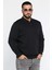Erkek Polo Yaka Şardonlu Üç Iplik Sweatshirt 2