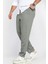 Erkek Kemerli Keten Jogger Pantolon P-00012624 1