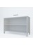 Kenzlife kitaplık tuğçe 048*090*020 byz ayaklı mutfak dolabı banyo ofis ayakkabılık kiler 6