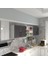 Kenzlife hazır mutfak dolabı bulgur60 gri mod2 60*240*32 mebran kapak suntalam gövde 1