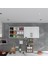 Kenzlife hazır mutfak dolabı patlıcan60 byz mod1 60*160*32 mebran kapak suntalam gövde 2