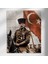 El Yapımı Doğal Taş Duvar Tablosu – Atatürk - 014 - 40 x 50 cm 1