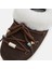 Kadın Terlik 80D1470040-ML01 Moon Boot Evx Mule Suede Beads Dark Brown/natural 4
