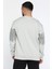 Erkek Bisiklet Yaka Baskılı Sweatshirt 3