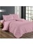 Marlenka Home Tex Lüx Saten Nevresim Takımı Çizgili 2