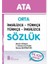Ata Orta İngilizce - Türkçe, Türkçe - İngilizce Sözlük (Karton Ka 1