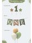 Okaliptus Temalı 1 Yaş Minimal Doğum Günü Parti Seti (Banner, 7'li Balon, Pasta Süsü) 2