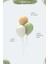 Okaliptus Temalı 1 Yaş Minimal Doğum Günü Parti Seti (Banner, 7'li Balon, Pasta Süsü) 5
