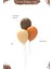 Minimal Boho Temalı 1 Yaş Doğum Günü Parti Seti (Banner, 7'li Balon, Pasta Süsü) 5