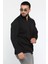 Yarım Fermuarlı Baskılı Double Face Erkek Sweatshirt 2