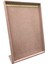 Yerli Üretim Süet Kumaş Tırnaklı Pembe Renk 34/24 cm Ayaklı Tesbih Takı Stand 3