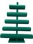 Yerli Üretim Süet Kumaş Yeşil Renk Beş Kademeli 45/34 cm Bileklik-Saat Sergileme Standı 2