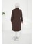 Kolları Ribanalı Yarım Fermuarlı Tunik 24KT453 5