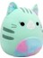 Squishmallows Corrina Turkuaz Kedi 50 cm 2