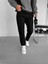 Erkek Boyfriend Fit Pamuklu Basic Jean Pantolon Siyah 2