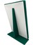 Yerli Üretim Süet Kumaş Tırnaklı Yeşil Renk 34/24 cm Ayaklı Tesbih Takı Standı 2