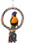 Çap 25CM Tarzı Kafes Salıncağı Çıtçıt Halat Halka Oyuncak Papağan Budgie Muhabbet Kuşu Kafes Tüy Kafesi Standı Için E-Commerce Ürün Başlığı (Yurt Dışından) 2
