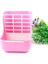 Pembe Tarzı 17CMX15CMX14CM Tavşan Kedi Kasesi Iki Bir Arada Tavşan Kedi Kasesi Plastic Tavşan Kedi Kasesi Güveç Pet Kümes Ürünleri Tavşan KAFESI25 (Yurt Dışından) 1
