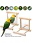 Kuş Aynası Ahşap Oturuşlu Etkileşimli Asılı Oyuncağı Oyuncak Oyunu Papağan Budgie Muhabbet Kuşu Cocker Conure Finch Budgie Kuş Malzemeleri (Yurt Dışından) 3