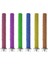 30CM Tarzı Renkli Kafes Tüy Oyuncakları Tırnak Taşlama Temizleme Için Kafes Tüyleri Stand Platform Kuş Oyuncakları Parrot Parakeet Pet Malzemeleri Için Chew Oyuncakları (Yurt Dışından) 2