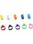 10 Renk x 200 Adet Stil Kuş Klips Halka 8mm Plastik Papağan Güvercin Renk Işaretleme Halkası Evcil Hayvan Malzemeleri (Yurt Dışından) 4