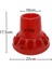 1.5kg Tarzı M Beden Kümes Hayvanı Yetiştirme Araçları 1.5 kg Kırmızı Plastik Yumurta Toplayıcısı Kuş Kova (Yurt Dışından) 4