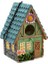 Gösteri Stili Olarak 1 Adet Reçine El Boyalı Renkli Kuş Evi Bahçe Country Kulübeler Kuş Evi Açık Dekoratif Yuva Kutusu Kuşlar Için (Yurt Dışından) 1