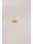 3 mm Erkek Gold Çelik Tektaş Küpe 2