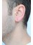 Erkek Sarı Çelik Halka Küpe 16 mm Orta Boy 2