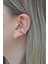 İncili Taç Model Sıkıştırma Kıkırdak Küpe Earcuff 3