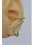 Yeşil Gözlü Yılan Earcuff Sıkıştımalı Kıkırdak Küpesi Gold 1