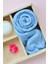 Bebe Mavi Renk Likralı Viskon Penye Şal Lycra Scarf 2