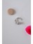 Gümüş Renkli Baget Taşlı Earcuff Sıkıştırmalı Kıkırdak Küpesi 2