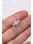 Gümüş Renkli Baget Taşlı Earcuff Sıkıştırmalı Kıkırdak Küpesi 3