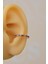 Multicolor Çok Renkli İnce Taşlı Earcuff Sıkıştırmalı Kıkırdak Küpesi 5