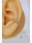 Taşlı Sıkıştırmalı Kıkırdak Küpe Earcuff 3