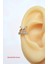 Kelebekli Sıkıştırmalı Kıkırdak Küpesi Taşlı Earcuff 3
