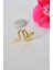 Gold Yılan Earcuff Sıkıştırmalı Kıkırdak Küpesi 2