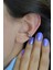 Gümüş Renkli Sıkıştırmalı Kıkırdak Küpesi Düz Earcuff 3