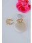 Gold Burgulu Earcuff Sıkıştırmalı Kıkırdak Küpesi 4
