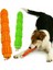 Rastgele Renk Stili Köpek Oyuncakları Lastik Çığlık Tavuk Dişlik Kemik Oyuncak Agresif Kemiren Köpek Diş Fırçası Eğitim Oyuncakları (Yurt Dışından) 2