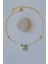 Sacce Scarves&Accessories Zirkon Mavi Nazar Göz Sallantılı Halhal Gold Renkli 1