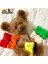 Sarı Stil Suprepet Peluş Kedi Oyuncağı Diş Sıkma ve Sesli Oyuncak Kediciğin Yavru Kediler Için Dayanıklı Eğlenceli Interaktif Hayvan Aksesuar Sevimli Bebek (Yurt Dışından) 1