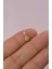 Gold Renk 925 Ayar Gümüş Nazar Çiçek Sallantılı Hızma 3