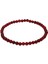 Küre Kesim Soft Kırmızı Doğal Damla Kehribar Erkek Bileklik 1