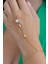 Sacce Scarves&Accessories Inci Detaylı Kelebekli Çelik Şahmeran Gold Renkli 3