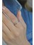Sacce Scarves&Accessories Gümüş Renk Çift Sıra İnce Mini Baget Yüzük Eklem Yüzüğü 1